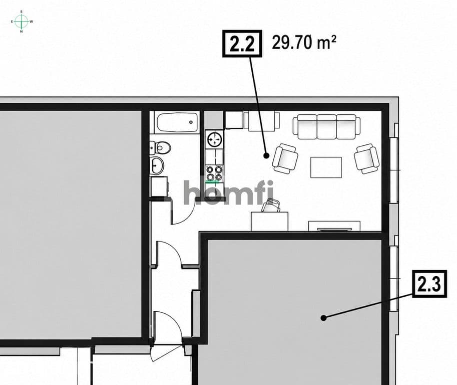 Inwestycyjna kawalerka w centrum Starego Miasta - zdjęcie 9