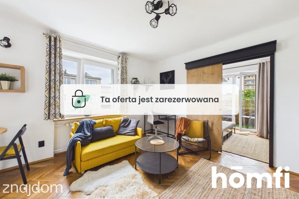2 pokoje z balkonem | Narutowicza - Kopcińskiego