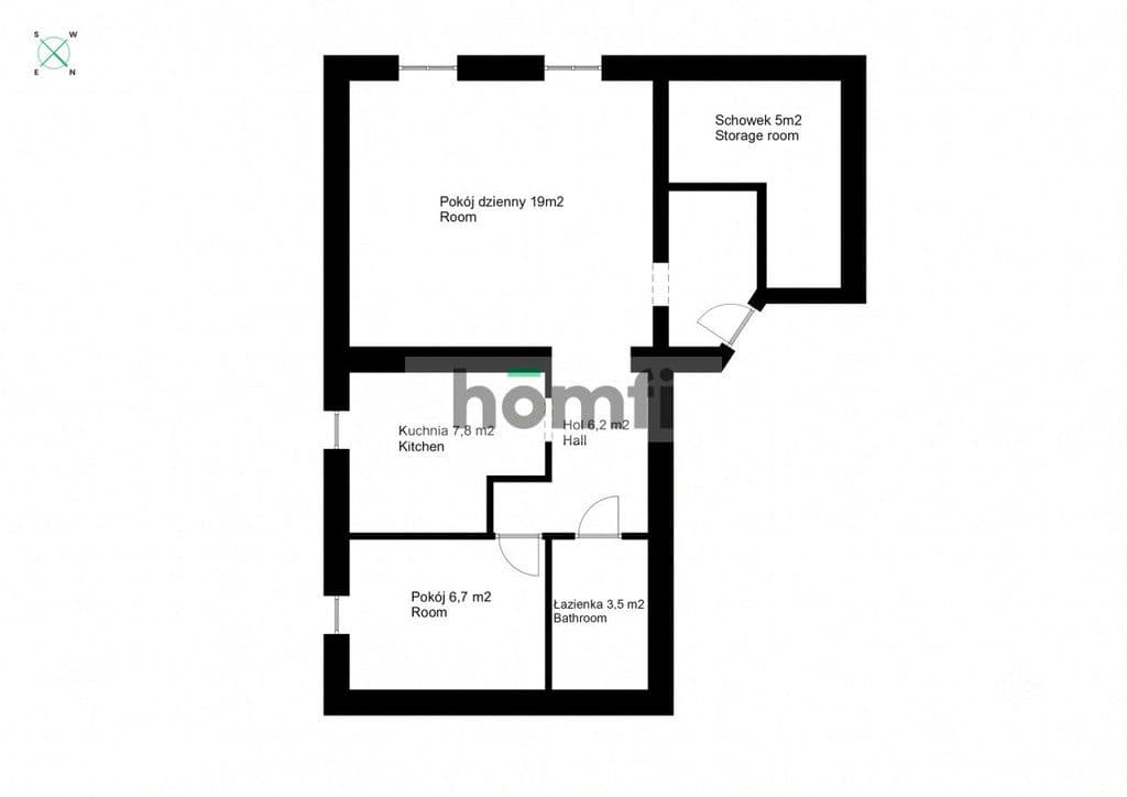 Dwupokojowe mieszkanie| 49,9 m2| Raciborowice - zdjęcie 9