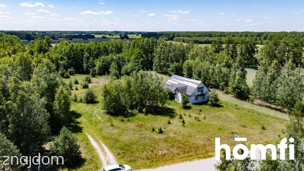DOM W STANIE SUROWYM DZIAŁKA 6000 m² W TOMASZOWIE - zdjęcie 4