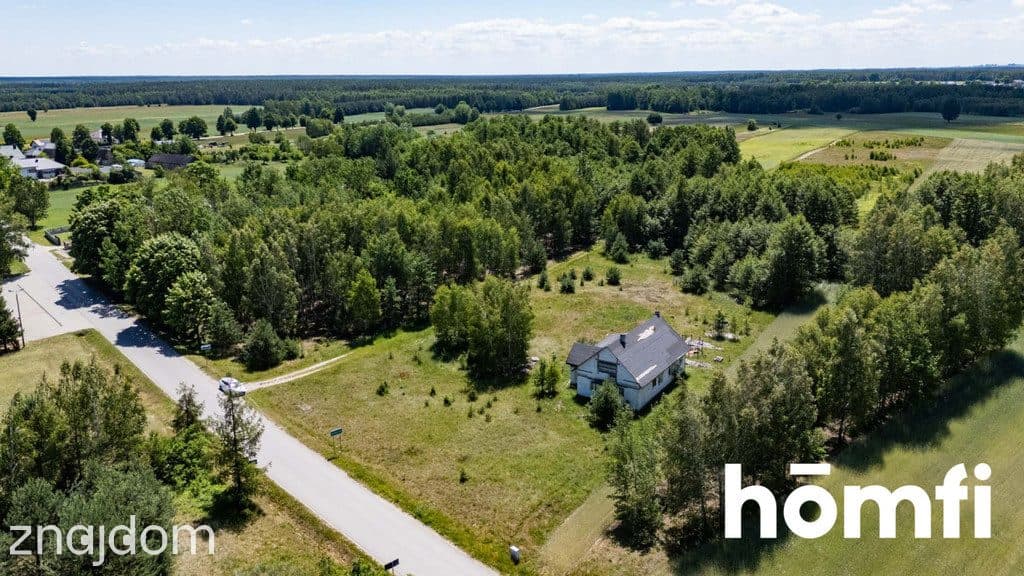 DOM W STANIE SUROWYM DZIAŁKA 6000 m² W TOMASZOWIE - zdjęcie 6