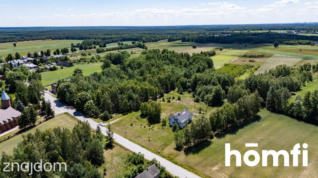 DOM W STANIE SUROWYM DZIAŁKA 6000 m² W TOMASZOWIE - zdjęcie 7