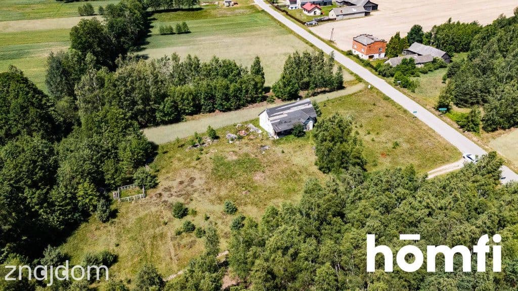 DOM W STANIE SUROWYM DZIAŁKA 6000 m² W TOMASZOWIE - zdjęcie 10