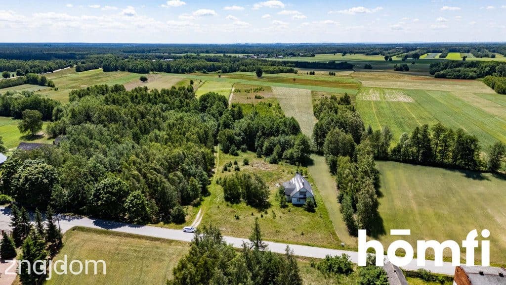 DOM W STANIE SUROWYM DZIAŁKA 6000 m² W TOMASZOWIE - zdjęcie 11