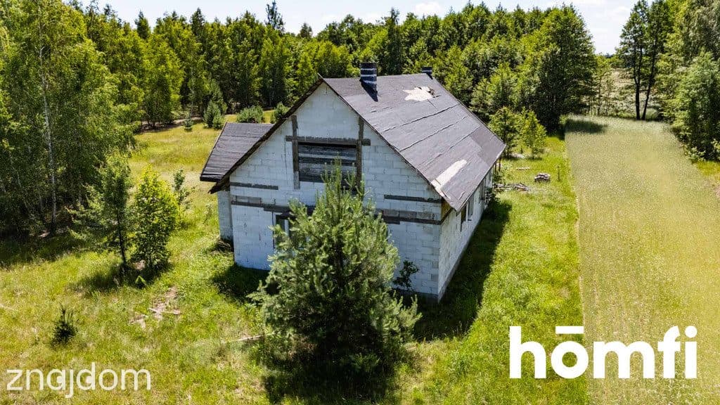 DOM W STANIE SUROWYM DZIAŁKA 6000 m² W TOMASZOWIE - zdjęcie 13