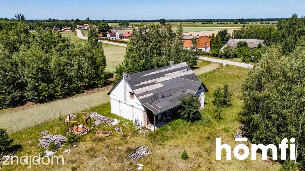 DOM W STANIE SUROWYM DZIAŁKA 6000 m² W TOMASZOWIE - zdjęcie 14