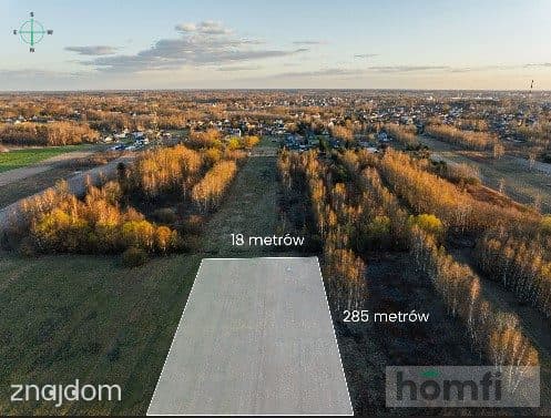 Działka pod inwestycję objęta planem
