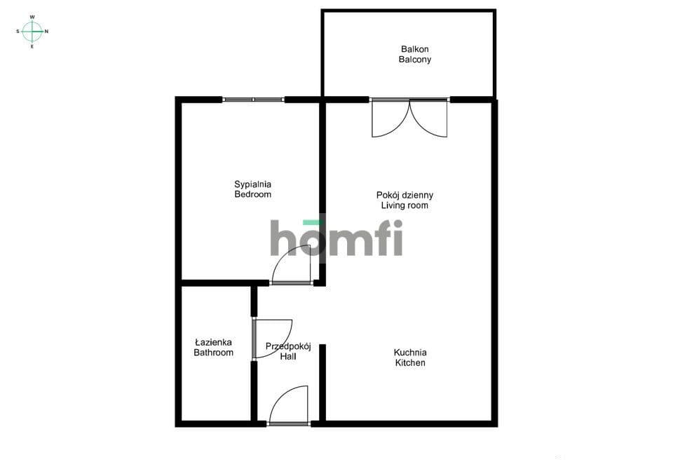 2 pokojowe mieszkanie inwestycyjne - 40m2, Tęczowa - zdjęcie 13