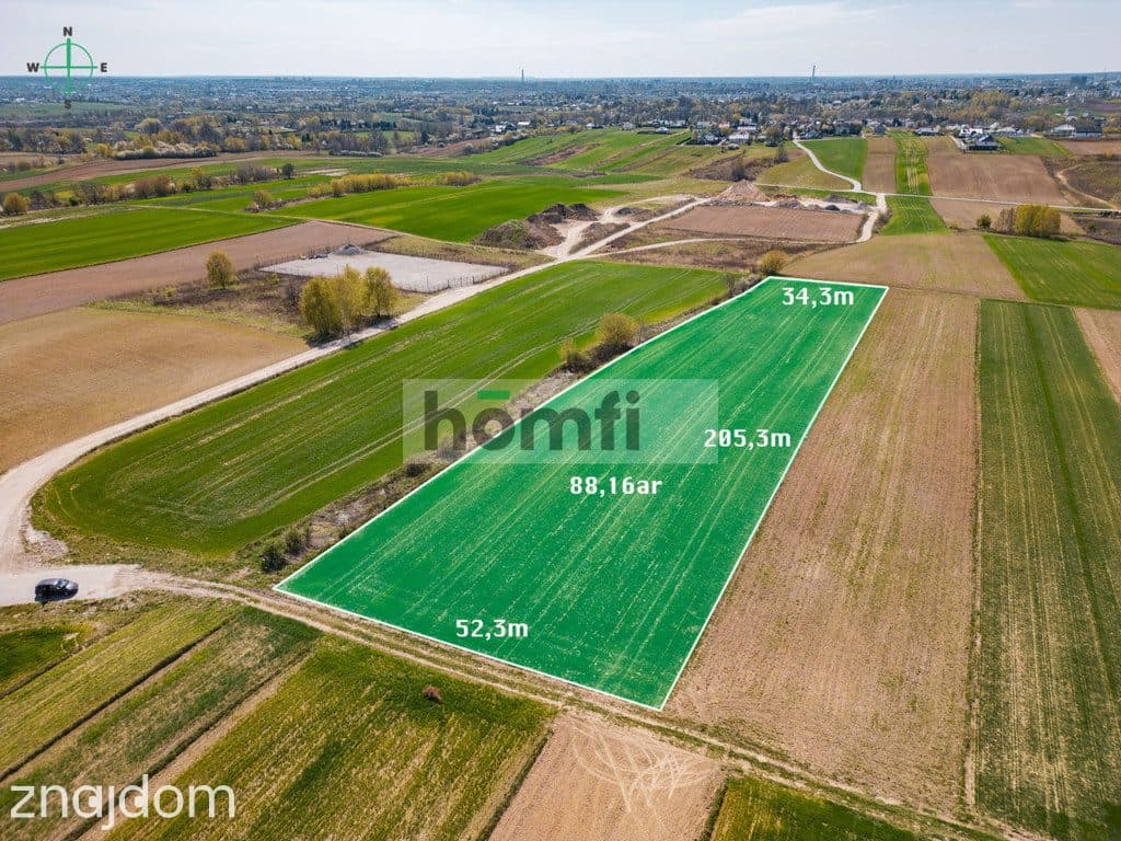RUDNIK- działka budowlana 8815 m2-MN - zdjęcie 2