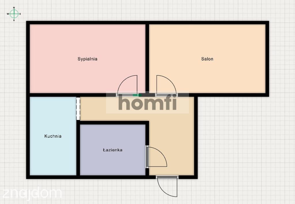 2 ODDZIELNE POKOJE! 44M2, ŻABIENIEC - PO REMONCIE! - zdjęcie 10