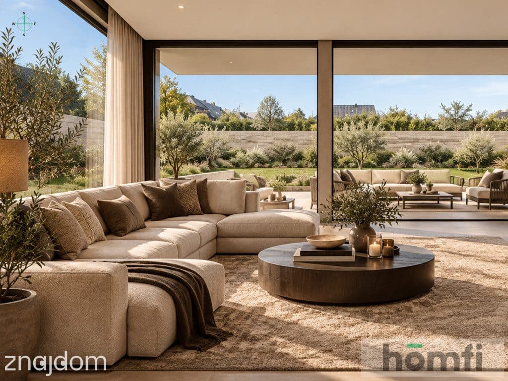 Nowoczesny design z betonu | 2 tarasy | 248 m2 - zdjęcie 3