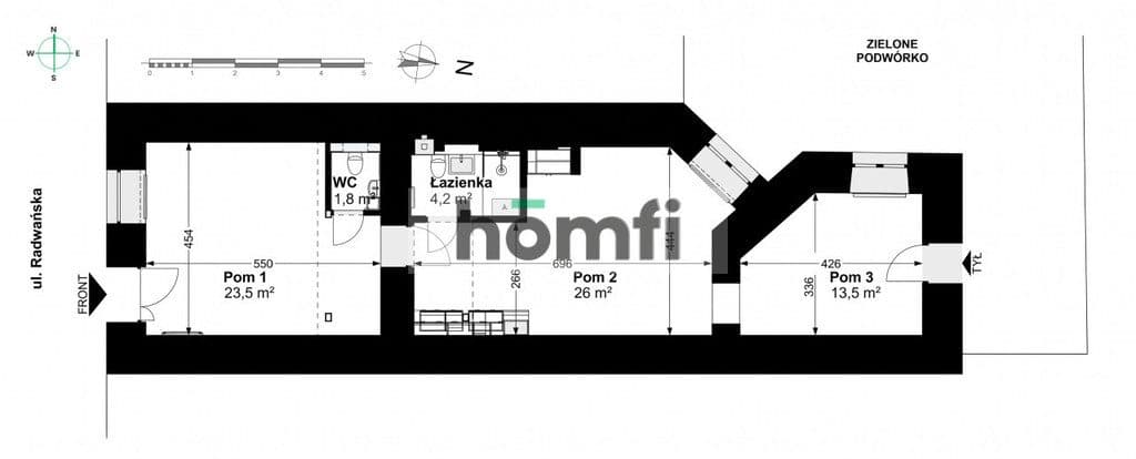 Lokal usługowy | 70 m² | Centrum | Radwańska - zdjęcie 14