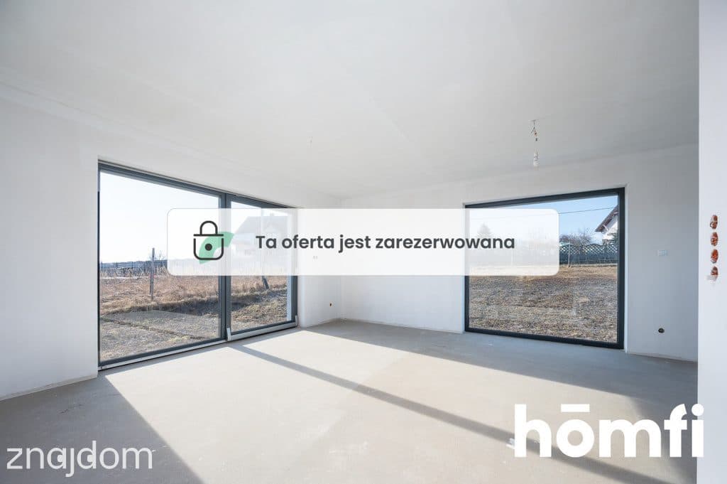 Indywidualny projekt, duża działka, obok Chrzanowa
