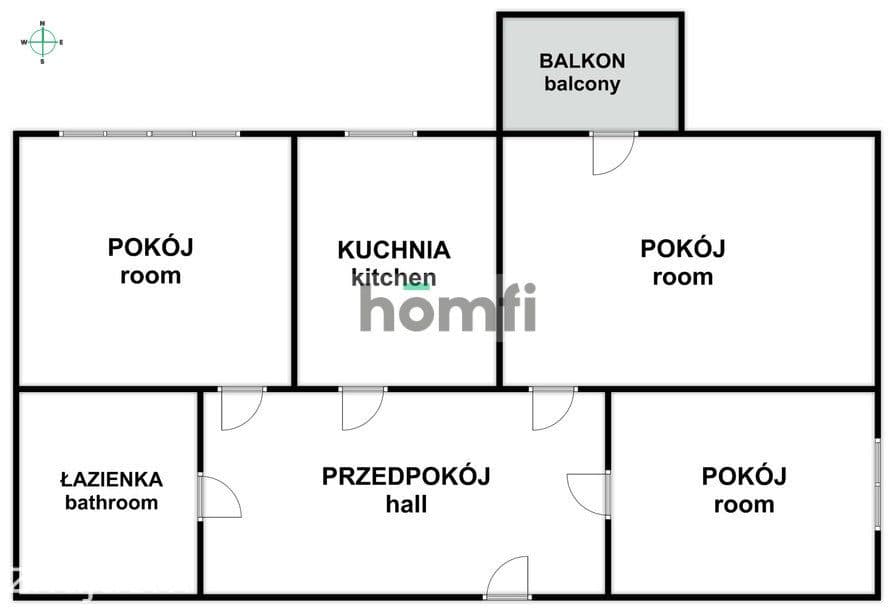 3 pokoje | ul. Słomiana, Kraków | do remontu - zdjęcie 14