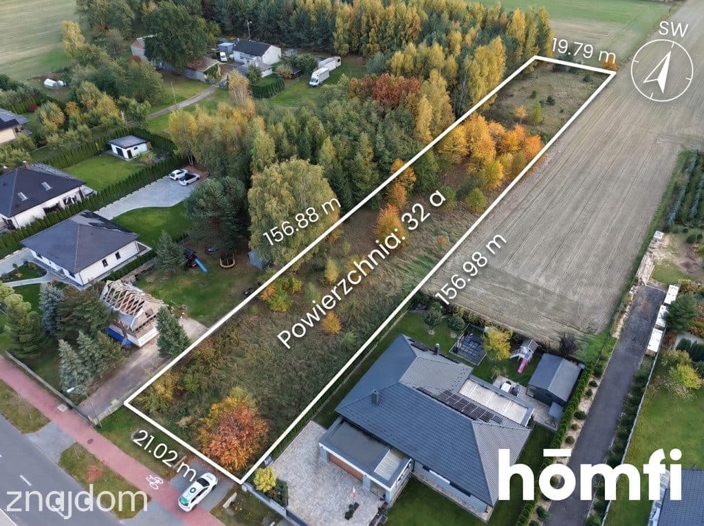 DZIAŁKA 3204 m² | KLESZCZÓW | ŁĘKIŃSKO