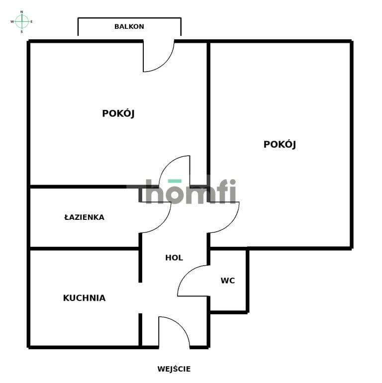 2 POKOJE Z POTENCJAŁEM NA 3 | BALKON, WINDA, GARAŻ - zdjęcie 17