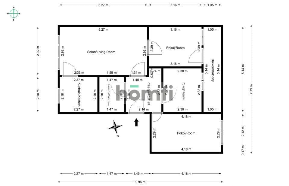 Niwka|Do remontu|52m2 4 pokoje|1.piętro|Parking - zdjęcie 17