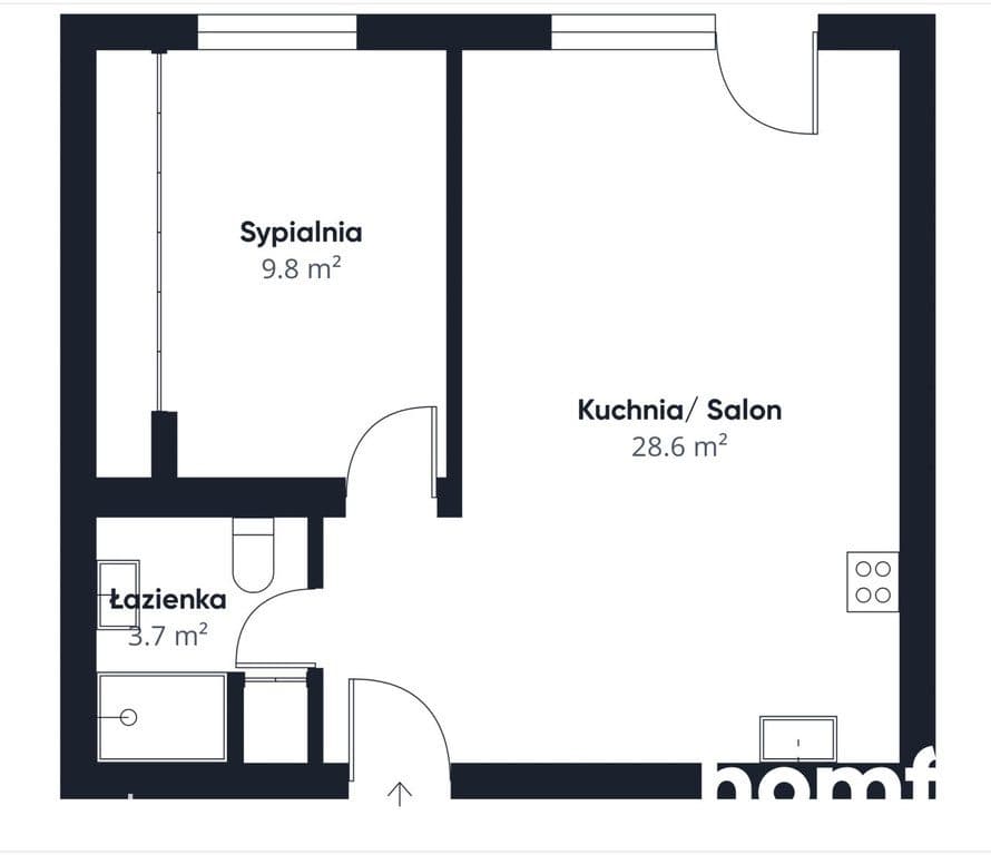 Piękne mieszkanie 46m2 | Nowe | blisko PKP - zdjęcie 16