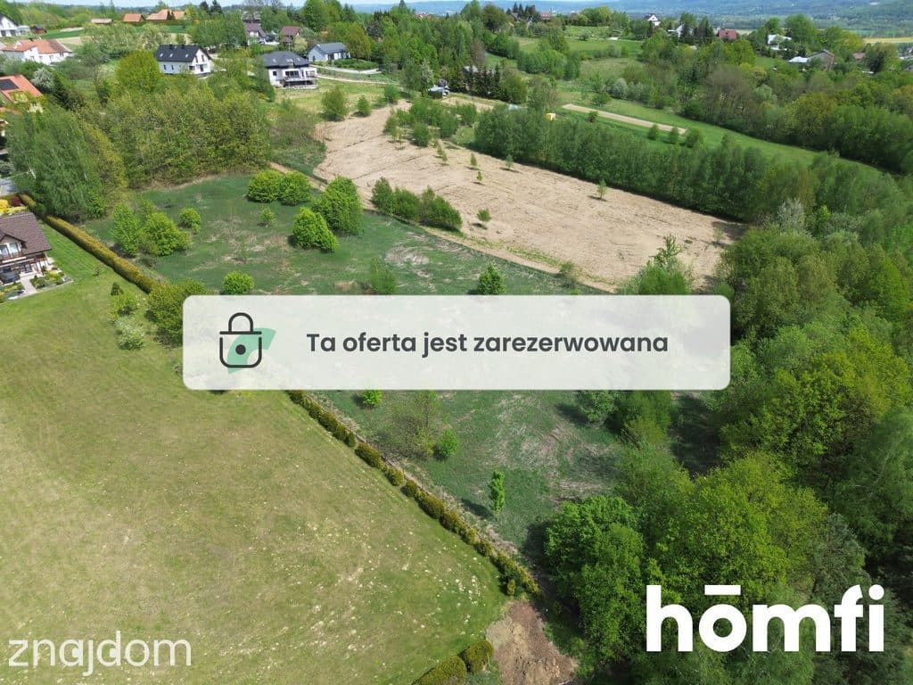 Widokowa działka budowlana | Winiary | gm. Gdów