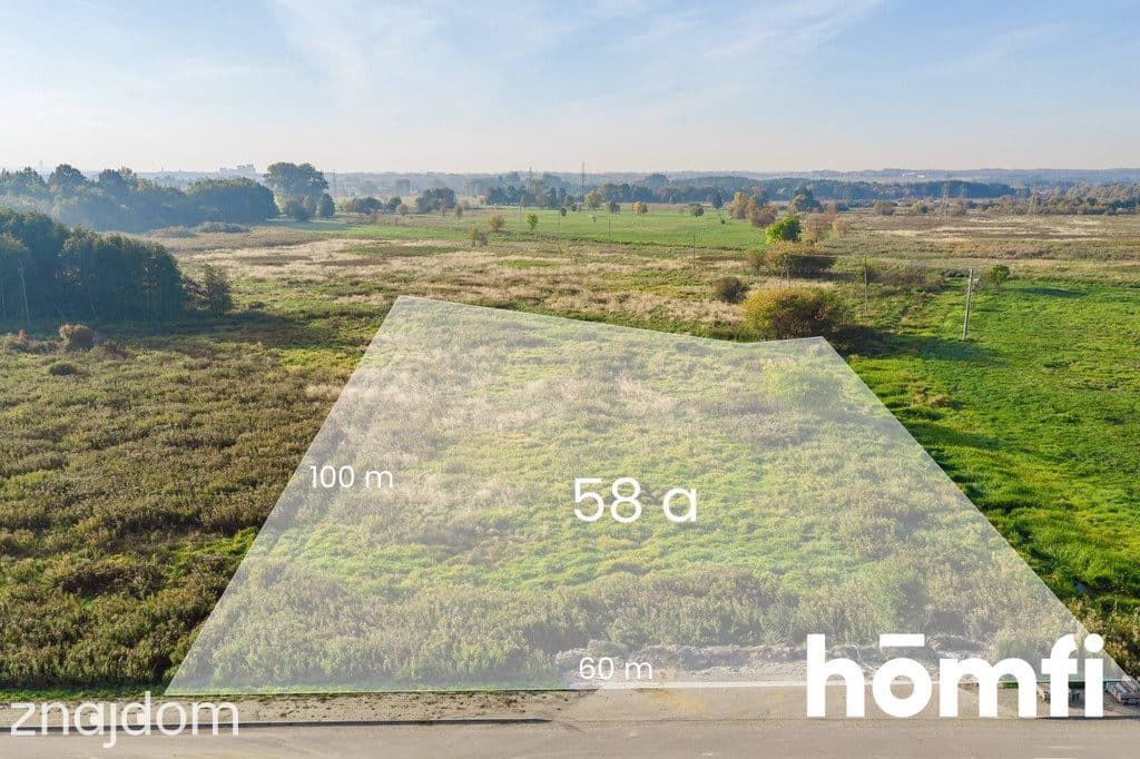 RZESZÓW - DZIAŁKA INWESTYCYJNA 5839 m² - PRZY A4 - zdjęcie 3