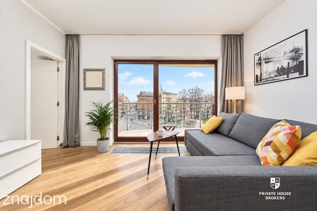 3 POKOJE PRZY WYSPIE SŁODOWEJ | PARKING, BALKON