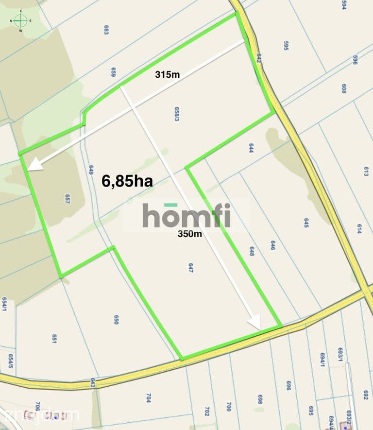 Baligród – 6,86 ha z WZ pod zabudowę, Bieszczady! - zdjęcie 10