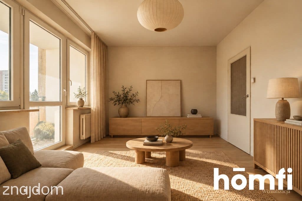 3 lub 4 pokoje | Metro Wilanowska | Balkon - zdjęcie 5