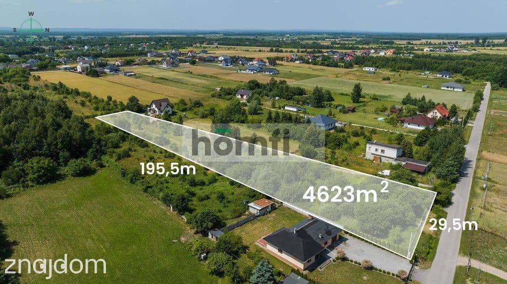 Działka budowlana/ponad 4500 m2/Krogulcza Sucha