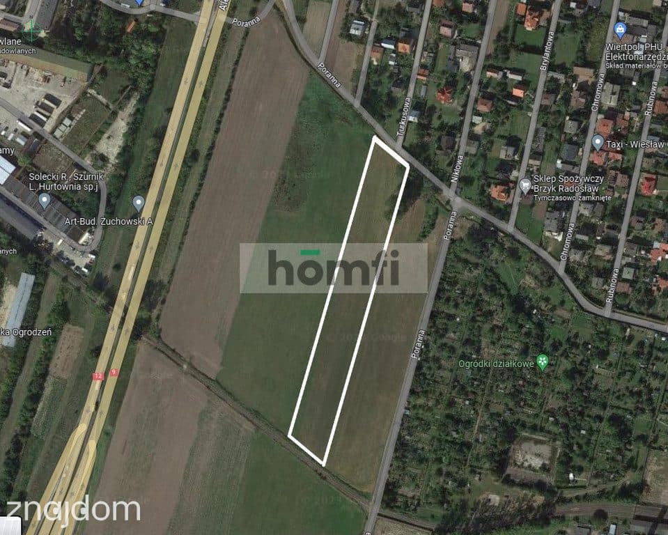 Działka inwestycyjna 6 700 m2, 900 m od Lotniska - zdjęcie 11