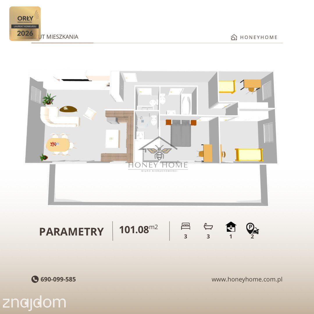 Jedyny taki apartament  w ROBYG FARO | 70m2 taras! - zdjęcie 19