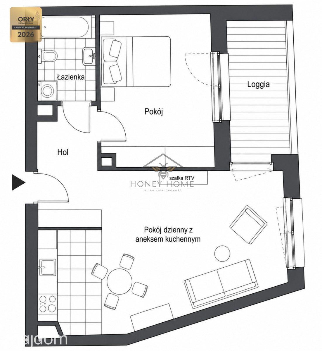 CENTRUM GDYNI | Wyjątkowy apartament 2 pokojowy - zdjęcie 14