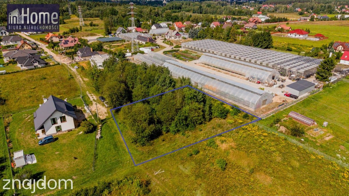 Działka 1 389 m² w Hryniewiczach pod budowę domu!!