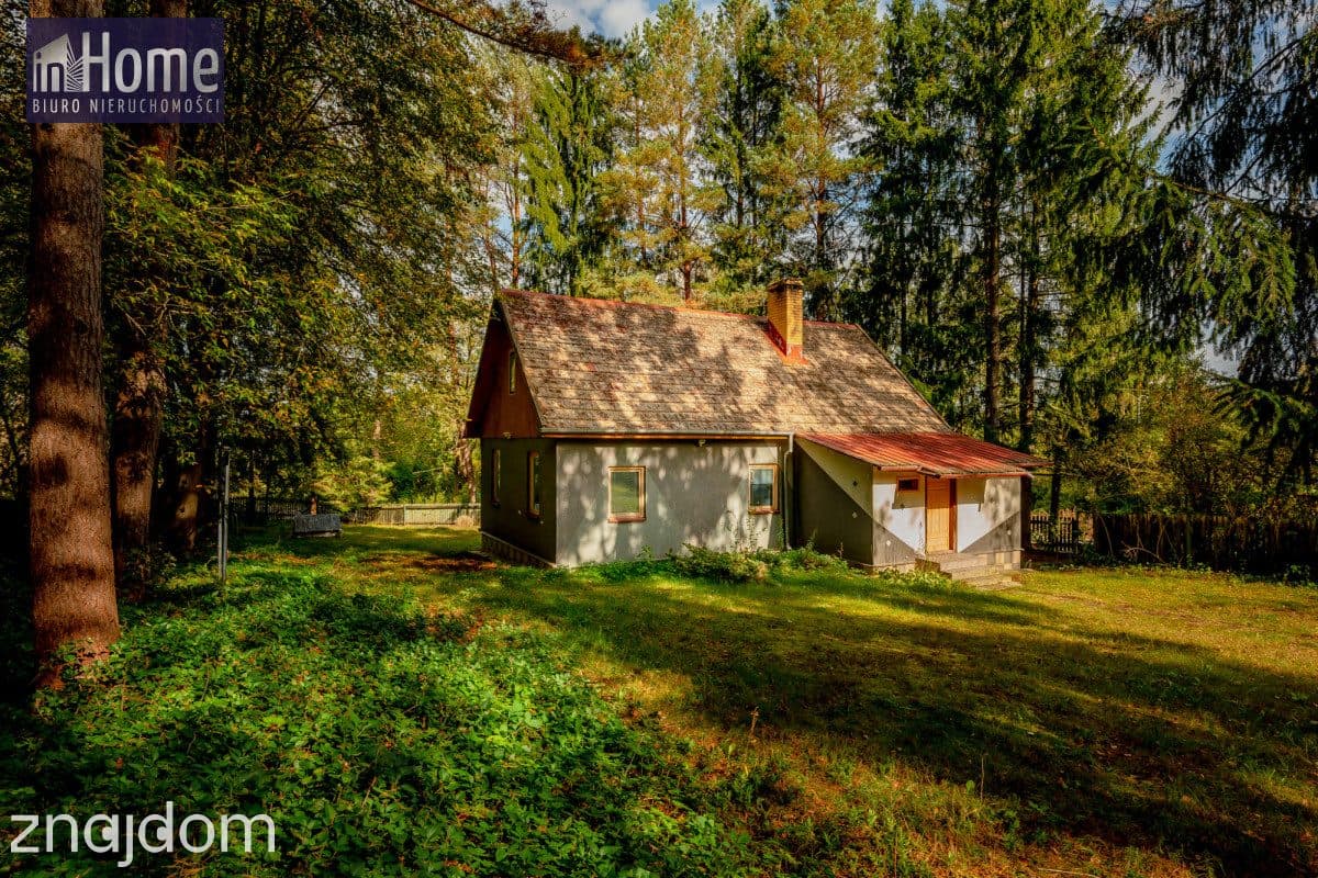 Dom na skraju lasu | działka 2300m2 | dom 70m2