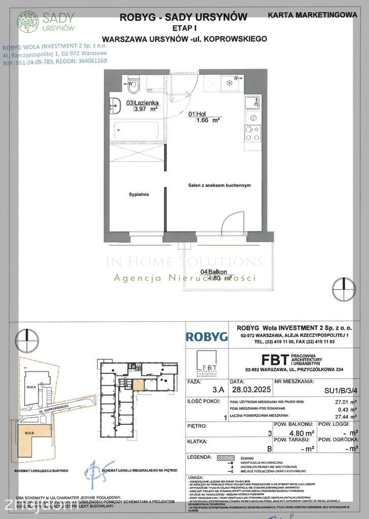 2 pokoje z balkonem 4,80m2 - zdjęcie 15