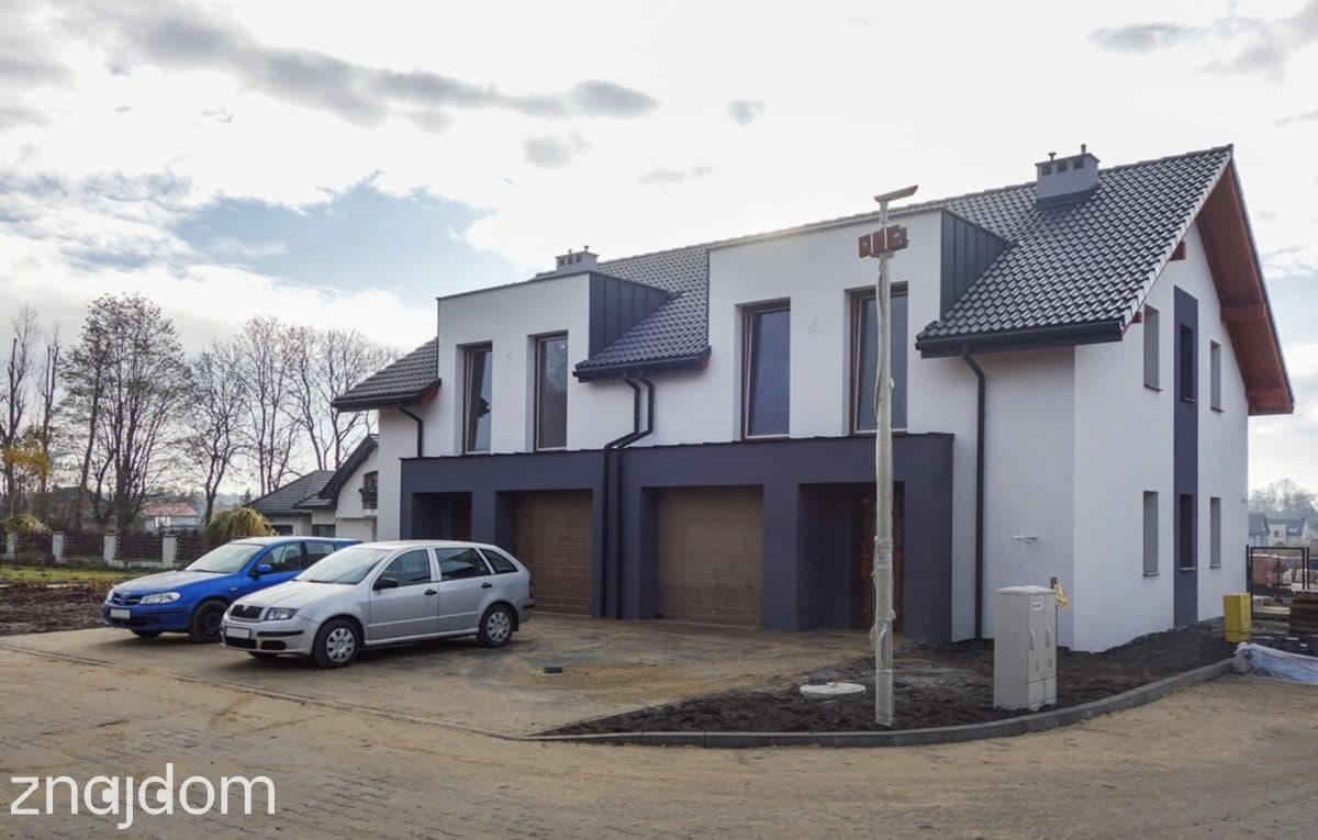 Bliźniak 3 ar stan surowy zamknięty z elewacją - zdjęcie 3