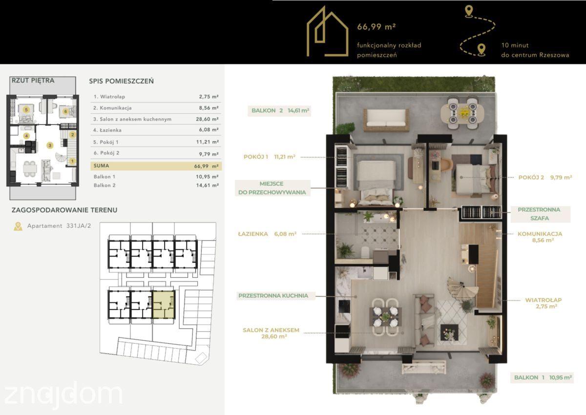 Wyjątkowe M3 z Ogrodem 165 m² / 1 m.post w CENIE ! - zdjęcie 2