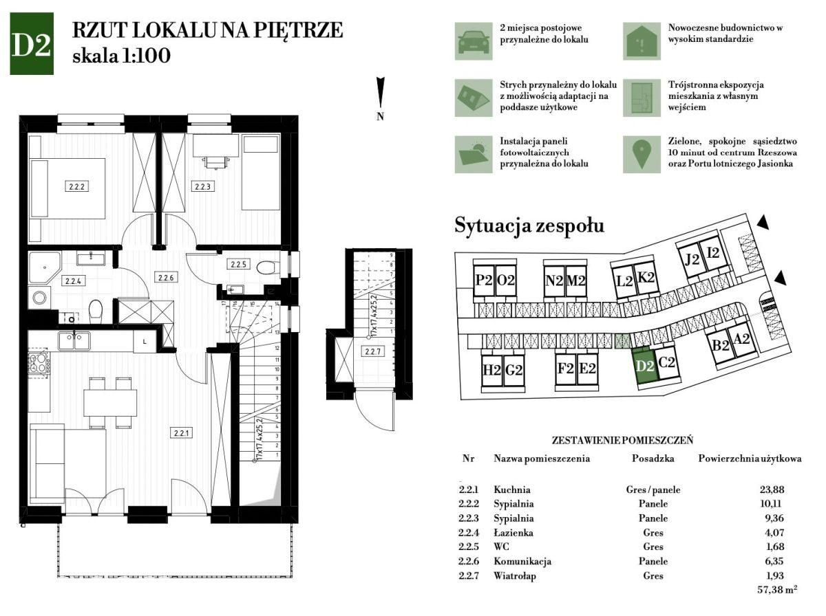 Mieszkanie 3 pokojowe+balkon i poddasze - zdjęcie 5