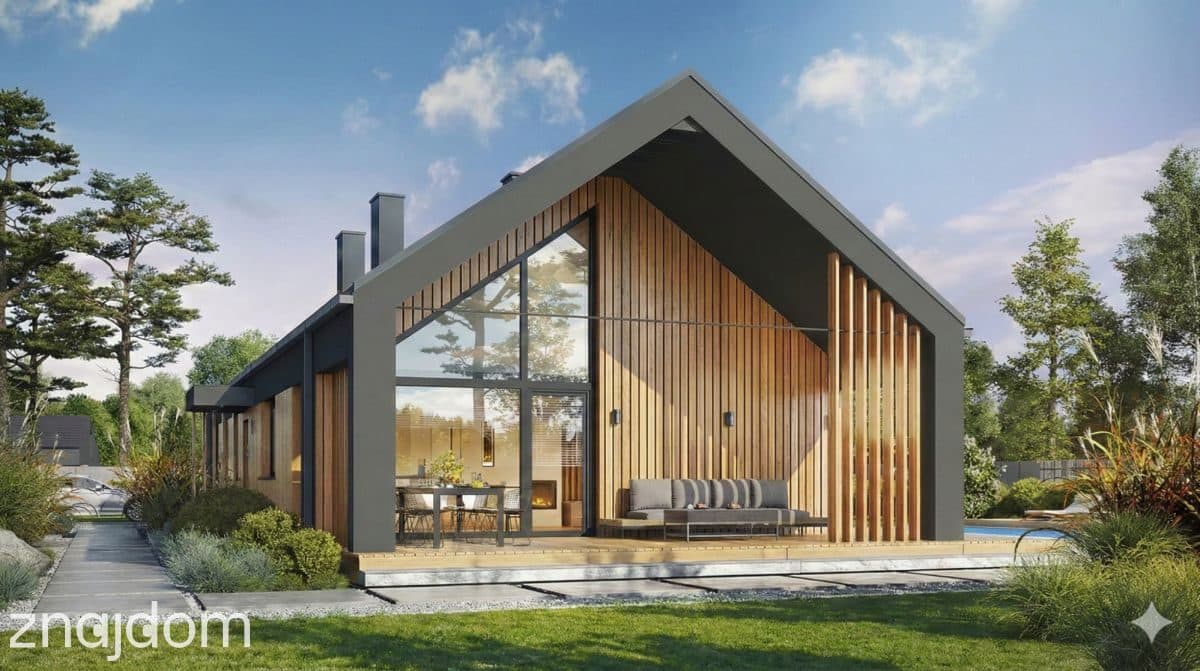 Dom klasy PREMIUM | 146 m² | duże przeszklenia ! - zdjęcie 5