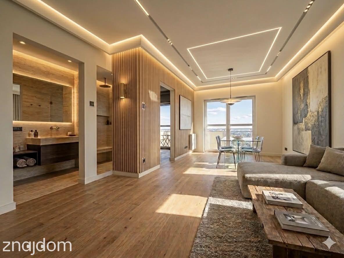 42m2 - 12 PIĘTRO Z DUŻYM BALKONEM - CENTRUM