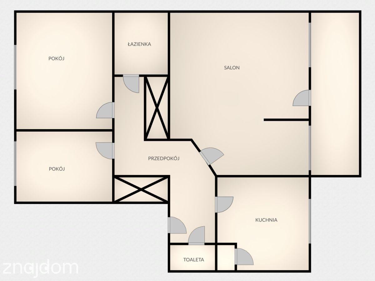 Duże 3 pokoje na Projektancie | 87,72 m2 |OD ZARAZ - zdjęcie 17