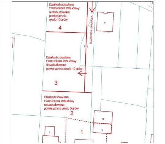 Działka w Centrum miasta !!! 10ar z WZ !!! - zdjęcie 4