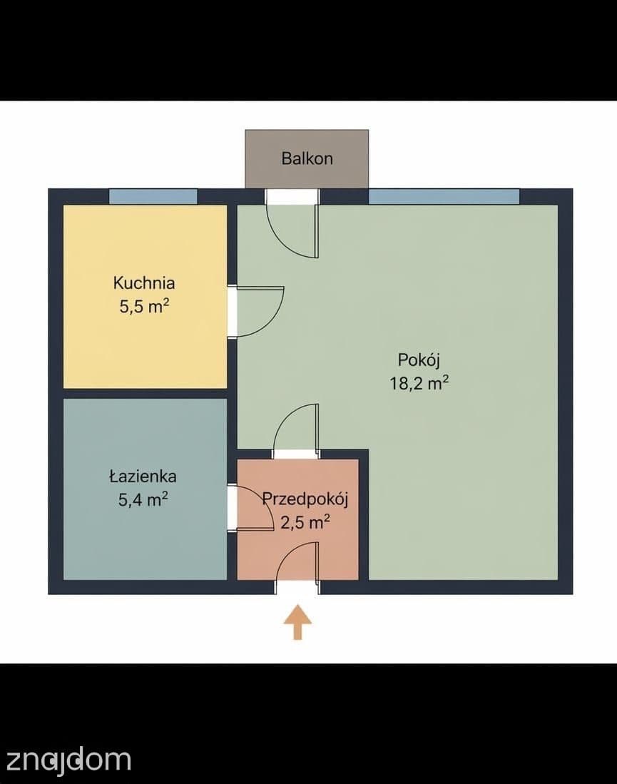 31,5 m2 ul. REJTANA - PO REMONCIE - BALKON - zdjęcie 7