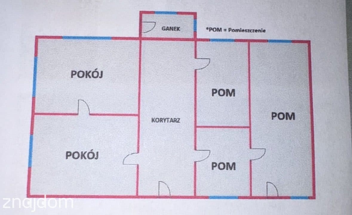 Działka z domem do remontu/ rozbiórki - zdjęcie 7