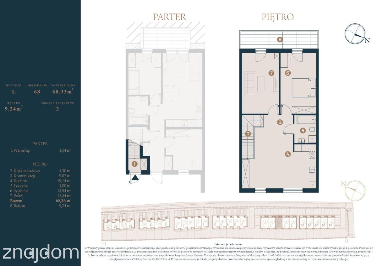 Mieszkanie pod lasem 50 m2 + 60 m2 OGRODU - zdjęcie 2