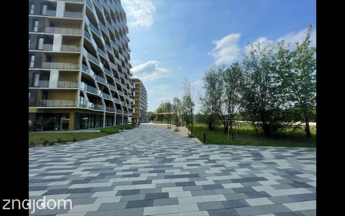Parter 54,71 m2 Kwiatkowskiego- nad zalewem