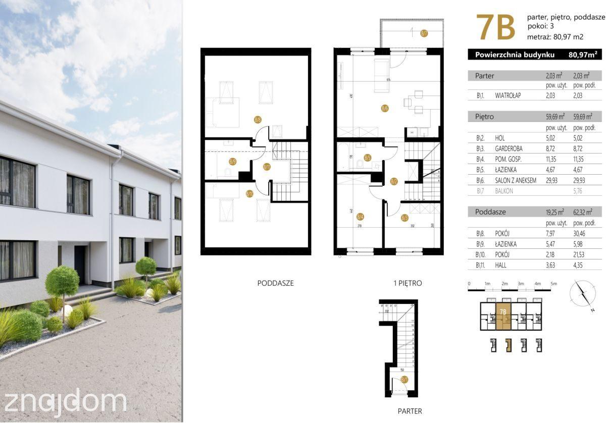 7300 zł/m2 -80 m2 z Widokiem na Rzeszów | 5 pokoi - zdjęcie 2