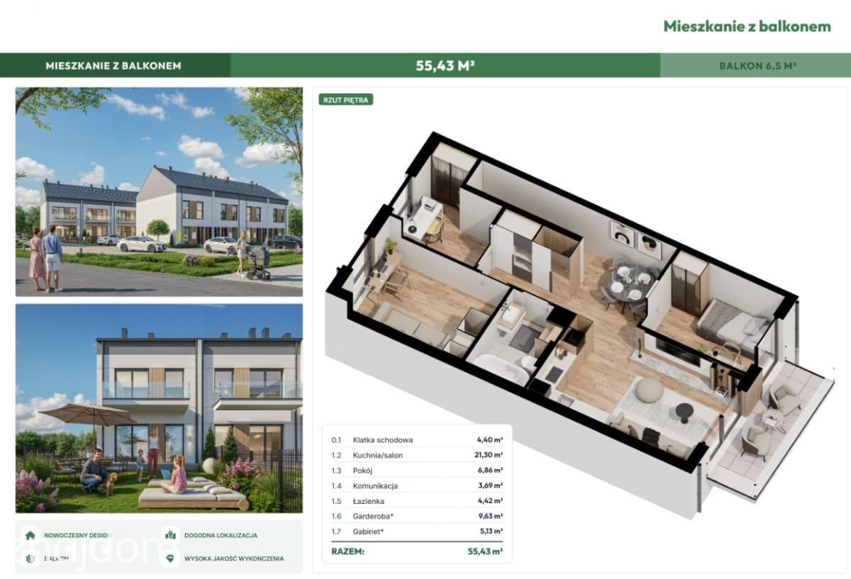 Mieszkanie 90 m2- piętro i poddasze - zdjęcie 7