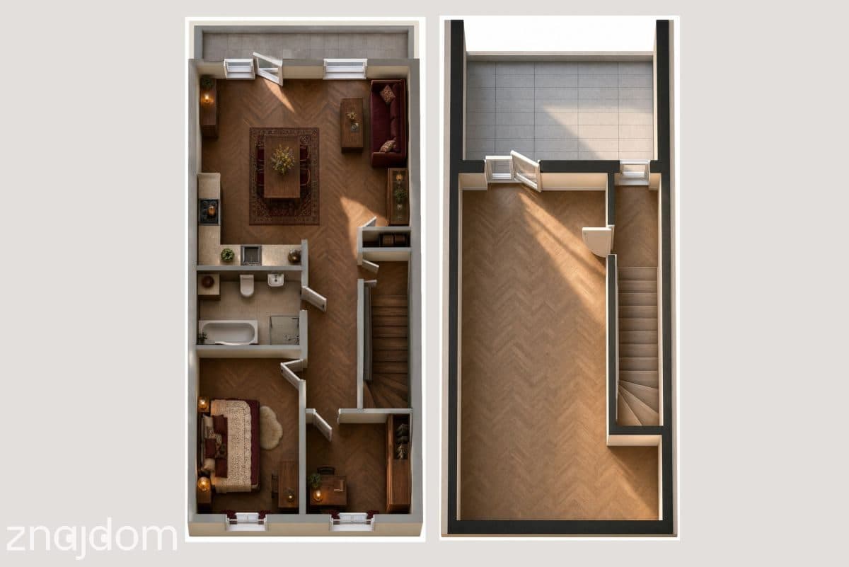 Nowoczesny apartament 89 m2 z tarasem dachowym - zdjęcie 6