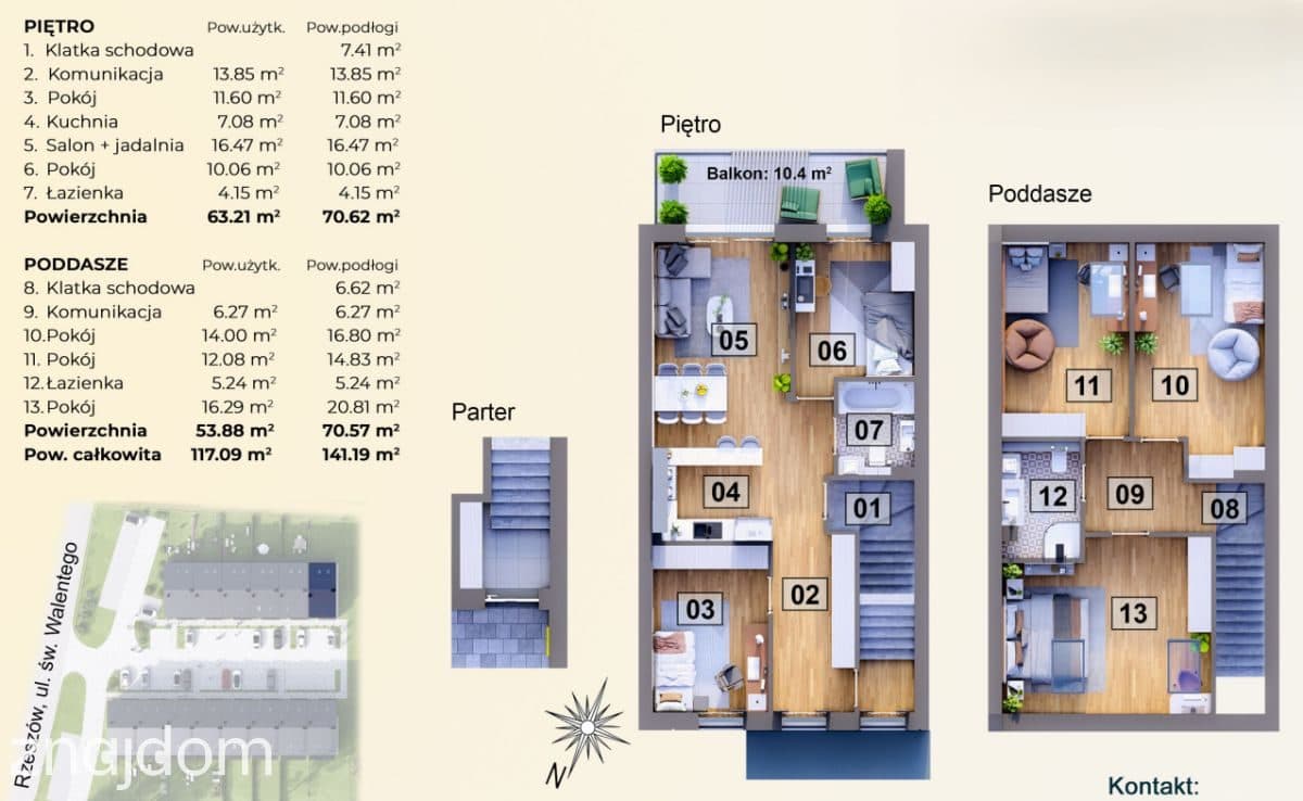 Apartament dwupoziomowy | SŁOCINA - zdjęcie 5