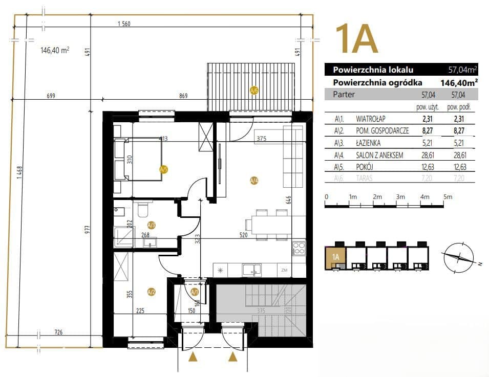 Słoneczne M3 z DUŻYM OGRODEM 42 M2 - zdjęcie 6